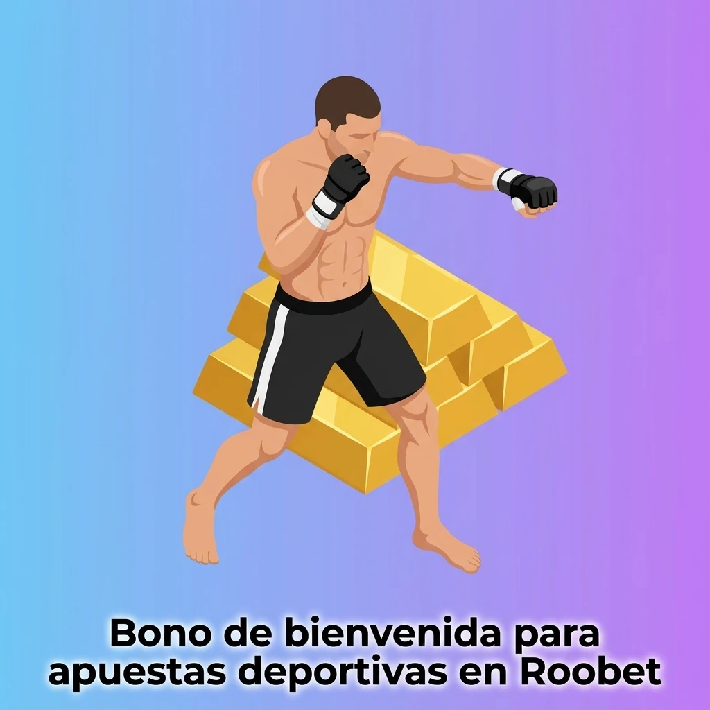 Bono de bienvenida Roobet para apuestas deportivas: MMA, UFC y Bellator con requisitos de depósito y rollover